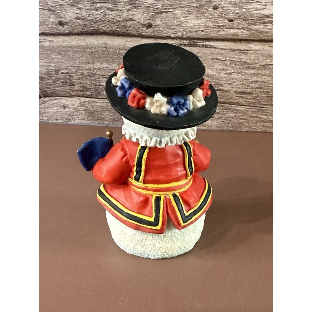 Vintage Roman Inc Snowman BRITISH Figurine 1998 Galleria Lucchese 71265 - Picture 4 of 8